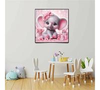 Jigsaw Puzzles for Adults 100, Flower Elephant Puzzle for Adults, Memory Games, Logic Puzzles, Impossible Hard Challenge, Relaxation, Puzzle 100 Pieces