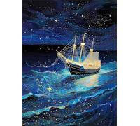 Jigsaw Puzzles for Adults 100, Ocean Boat Puzzle, Challenging Puzzles, Perfect for Relaxation, Creativity & Gift Giving 100 Piece Puzzle Games for Adults