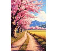 Jigsaw Puzzles for Adults 100 Pastoral Landscape Puzzle Impossible Hard Difficult Challenging Puzzle for Adults 100 Piece Puzzle Games 15.6 x 11 inch