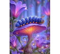 Jigsaw Puzzles for Adults 100 Piece jigsaw puzzles for Adult Educational Game Challenge Toy 100 Pieces Puzzle Challenging Games for The Whole for adults,Flower Caterpillar Plant puzzle Gifts