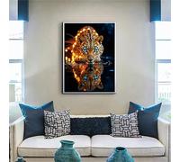 Jigsaw Puzzles for Adults 100 piece,Lake Leopard Reflection puzzles for adults,Classic Educational Games DIY Handwork Puzzle for Home Decor Gift