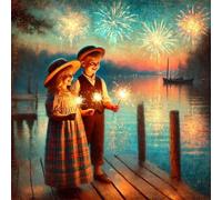 Jigsaw Puzzles for Adults 100 piece Pier Girl, 100 Piece Difficult jigsaw puzzles for adults, Challenging Jigsaws 100 pieces, Puzzle Game for The Whole for Women, Gifts for Men 35x35cm