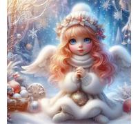 Jigsaw Puzzles for Adults 100 piece Prayer Angel, 100 Piece Difficult jigsaw puzzles for adults, Challenging Jigsaws 100 pieces, Puzzle Game for The Whole for Women, Gifts for Men 35x35cm