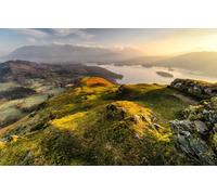 Jigsaw Puzzles for Adults - 100 Piece Puzzle for Kids, Mountains, Lakes, England, Cumbria, Lake District National Park 45,5x35,5CM