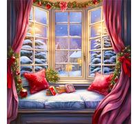 Jigsaw Puzzles for Adults 100 piece Snowy Landscape, 100 Piece Difficult jigsaw puzzles for adults, Challenging Jigsaws 100 pieces, Puzzle Game for The Whole for Women, Gifts for Men 35x35cm