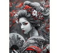 Jigsaw Puzzles for Adults 100 pieces,Japanese Classical Woman puzzles for adults,Classic Educational Games DIY Handwork Puzzle for Home Decor Gift