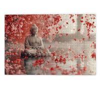 Jigsaw Puzzles for Adults 1000, 1000 Piece Jigsaw Puzzles for Adults, Challenging Wooden Jigsaws Puzzle for The Whole for Women, Puzzle for Home Wall Decor, Gifts for Women/Men, Theme: Zen, T-6