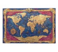 Jigsaw Puzzles for Adults 1000, 1000 Piece Jigsaw Puzzles for Adults, Challenging Wooden Jigsaws Puzzle for The Whole for Women, Puzzle for Home Wall Decor, Gifts for Women/Men, Theme: World Map, A-64