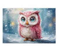 Jigsaw Puzzles for Adults 1000, 1000 Piece Jigsaw Puzzles for Adults, Challenging Wooden Jigsaws Puzzle for The Whole for Women, Puzzle for Home Wall Decor, Gifts for Women/Men, Theme: Owl, O-34