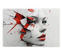 Jigsaw Puzzles for Adults 1000, 1000 Piece Jigsaw Puzzles for Adults, Challenging Wooden Jigsaws Puzzle for The Whole for Women, Puzzle for Home Wall Decor, Gifts for Women/Men, Theme: Woman, Y-14