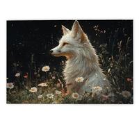 Jigsaw Puzzles for Adults 1000, 1000 Piece Jigsaw Puzzles for Adults, Challenging Wooden Jigsaws Puzzle for The Whole for Women, Puzzle for Home Wall Decor, Gifts for Women/Men, Theme: Fox, J-56