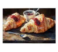 Jigsaw Puzzles for Adults 1000, 1000 Piece Jigsaw Puzzles for Adults, Challenging Wooden Jigsaws Puzzle for The Whole for Women, Puzzle for Home Wall Decor, Gifts for Women/Men, Theme: Bread, C-18