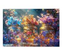 Jigsaw Puzzles for Adults 1000, 1000 Piece Jigsaw Puzzles for Adults, Challenging Wooden Jigsaws Puzzle for The Whole for Women, Puzzle for Home Wall Decor, Gifts for Women/Men, Theme: Dream, O-54