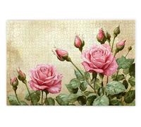 Jigsaw Puzzles for Adults 1000, 1000 Piece Jigsaw Puzzles for Adults, Challenging Wooden Jigsaws Puzzle for The Whole for Women, Puzzle for Home Wall Decor, Gifts for Women/Men, Theme: Rose, A-72