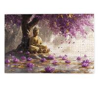 Jigsaw Puzzles for Adults 1000, 1000 Piece Jigsaw Puzzles for Adults, Challenging Wooden Jigsaws Puzzle for The Whole for Women, Puzzle for Home Wall Decor, Gifts for Women/Men, Theme: Zen, R-76