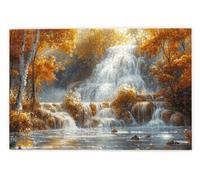 Jigsaw Puzzles for Adults 1000, 1000 Piece Jigsaw Puzzles for Adults, Challenging Wooden Jigsaws Puzzle for The Whole for Women, Puzzle for Home Wall Decor, Gifts for Women/Men, Theme: Autumn, L-14