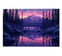 Jigsaw Puzzles for Adults 1000, 1000 Piece Jigsaw Puzzles for Adults, Challenging Wooden Jigsaws Puzzle for The Whole for Women, Puzzle for Home Wall Decor, Gifts for Women/Men, Theme: Landscape, C-72