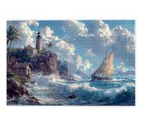 Jigsaw Puzzles for Adults 1000, 1000 Piece Jigsaw Puzzles for Adults, Challenging Wooden Jigsaws Puzzle for The Whole for Women, Puzzle for Home Wall Decor, Gifts for Women/Men, Theme: Landscape, A-44
