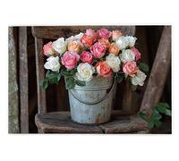 Jigsaw Puzzles for Adults 1000, 1000 Piece Jigsaw Puzzles for Adults, Challenging Wooden Jigsaws Puzzle for The Whole for Women, Puzzle for Home Wall Decor, Gifts for Women/Men, Theme: Rose, Z-90