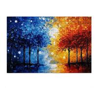 Jigsaw Puzzles for Adults 1000, 1000 Piece Jigsaw Puzzles for Adults, Wooden Puzzle Game for The Whole for Men, Tree Puzzle for Christmas Decorations, Gifts for Women, Theme: Abstract Pattern, G-6