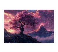Jigsaw Puzzles for Adults 1000, 1000 Piece Jigsaw Puzzles for Adults, Wooden Puzzle Game for The Whole for Men, Landscape Puzzle for Christmas Decorations, Gifts for Women, Mount Fuji Pattern, W-50