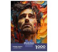 Jigsaw Puzzles for Adults 1000 Abstract Artistic Portrait Jigsaw for Adults Relaxing Games Pattern Assembly Gifts for Friends And Family 52x38cm/1000pcs