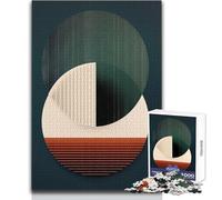 Jigsaw Puzzles for Adults 1000 Abstract Touching Circles Toys Educational Games Wall Decoration Secret Santa Gifts Size 50x75cm