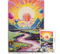 Jigsaw Puzzles for Adults 1000 Abstract Universe Toys Educational Games Wall Decoration Secret Santa Gifts Size 50x75cm