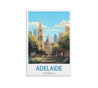 Jigsaw Puzzles for Adults 1000 Adelaide Australias 1000 Piece Puzzle Challenging Game for The Whole for Women,Gifts for Men 26x38cm