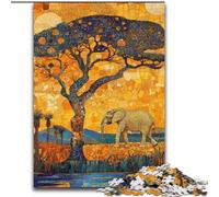 Jigsaw Puzzles for Adults 1000 African Grasslands, Brain Teaser For Wall Decoration Unique Birthday And Xmas Gifts for for Age 14 (Size 26x38cm)