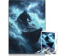 Jigsaw Puzzles for Adults 1000 Against The Storm Toys Educational Games Wall Decoration Secret Santa Gifts Size 38x52cm