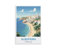 Jigsaw Puzzles for Adults 1000 Albufeira Portugal,Jigsaw Puzzle 1000 Pieces for Adult Challenging Puzzle Games Jigsaw Puzzles for Adults 52x38CM