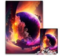 Jigsaw Puzzles for Adults 1000 Alien Planet Puzzles for Adults for Home Decor, Ideal Christmas & New Year Gift for Teenagers 26X38CM/10.23x14.96inch