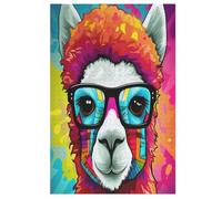 Jigsaw Puzzles for Adults 1000, Alpacas, Educational Toy Good Puzzle Gift for Kids, Home Decor 78×53cm