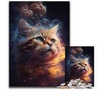Jigsaw Puzzles for Adults 1000 Animal Cloud Cat Puzzles for Adults Perfect for Teenagers & Collectors, Ideal Home Decor & Travel Gift 50x75CM/19.68x29.52inch