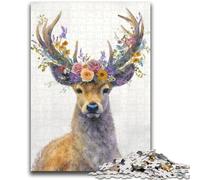 Jigsaw Puzzles for Adults 1000 Animal Deer Puzzles for Teenagers,Challenging Game for Is Ideal As A Gift for The Whole Family (50x75cm)