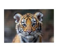 Jigsaw Puzzles for Adults 1000 Animal Jigsaws 1000 Pieces for Adults, Tiger Puzzles Challenging Educational Game, Impossible Wooden Puzzle for Home Decor, Unique Gifts for Women, Gifts for Men, -2272