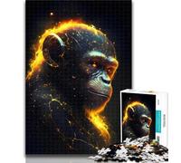 Jigsaw Puzzles for Adults 1000 Animal Monkey Adult Jigsaw,for Educational Game Challenge Toy Birthday Present, Gifts, Wall Art 50x75cm