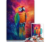 Jigsaw Puzzles for Adults 1000 Animal Parrot Puzzles for Teenagers,Challenging Game for The Whole for Women, Gifts for Men 38x26cm