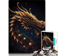Jigsaw Puzzles for Adults 1000 Animals Dragons Puzzles for Adults,Stress Reliever Difficult Challenge Suitable for Desktop Decoration (size 75x50cm)