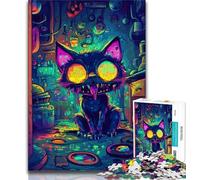 Jigsaw Puzzles for Adults 1000 Anime Cat Teenager Puzzles,family Fun Games Is Ideal As A Gift for The Whole Family (size 38x26cm)