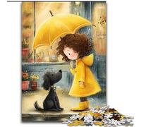 Jigsaw Puzzles for Adults 1000 Anime Little Girl Jigsaw Puzzles Made of Wood Erfect for Home Decor, Birthdays, Holidays, And Gifts size 50X75CM