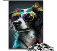 Jigsaw Puzzles for Adults 1000 Art Colourful Dogs Jigsaw Puzzles for Adults, 1000 Piece for Holidays & Birthdays (Size 50x75cm)