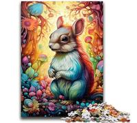 Jigsaw Puzzles for Adults 1000 Art Cute Squirrel 1000 Pieces for Teenagers,Educational Stress Relief Toy Gifts for Friends And Family (50x75cm)