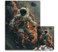 Jigsaw Puzzles for Adults 1000 Astronaut Cosmic WastelandImpossible Jigsaw Puzzles for Adults for Home Decor Ideal Christmas & New Year Gift for Teenagers 1000 PCS(75x50cm)