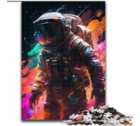 Jigsaw Puzzles for Adults 1000 Astronaut Nebula Jigsaw Puzzles Challenging DIY Art for Enthusiasts, for Relaxation (Size 38x26cm)