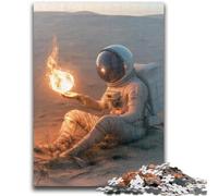 Jigsaw Puzzles for Adults 1000 Astronauts in Space Suitable for Ages 14 And Up Family Games Deal As Gifts for The Whole Family 50x75cm