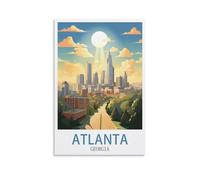 Jigsaw Puzzles for Adults 1000 Atlanta Georgia 1000 Piece Impossible Puzzle for Adults Educational Games 26x38cm