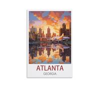 Jigsaw Puzzles for Adults 1000，Atlanta Georgia 1000 Piece Puzzle Challenging Game for The Whole for Women,Gifts for Men 70x50cm