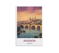 Jigsaw Puzzles for Adults 1000，Avignon France Puzzles for Adults, Challenging Puzzles, Puzzle Game for The Whole for Women,Gifts for Men, 38x26cm
